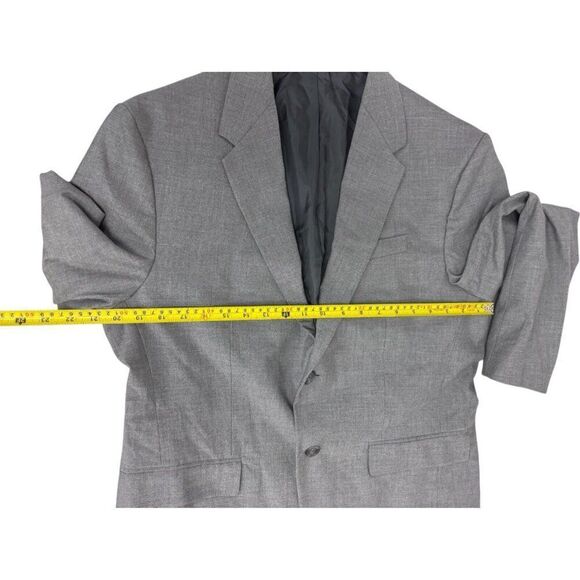Zara Mens Suit Jacket Blazer EU 52 US 42 Gray Single Breasted 5773/254 NWOT - Picture 11 of 12